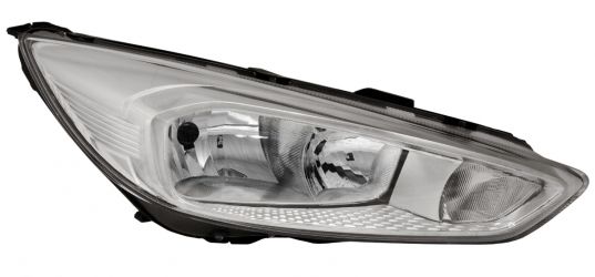 FARO FORD FOCUS 2015-2018 BASE CROMADA / LAMPARA H7+H1 / DERECHO