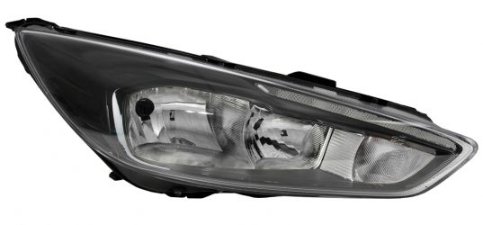 FARO FORD FOCUS 2015-2018 BASE NEGRA / LAMPARA H7+H1+LED / DERECHO