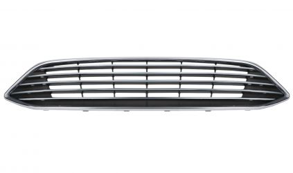 REJILLA FORD FOCUS 2015-2018 PARACHOQUES DELANTERO / SUPERIOR / CON MOLDURA CROMADA / CENTRAL