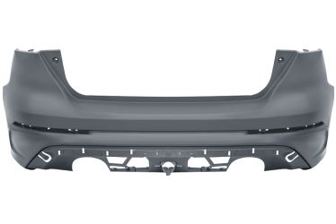 PARACHOQUES FORD FOCUS 2015-2018 TRASERO / MODELO RS / IMPRIMADO