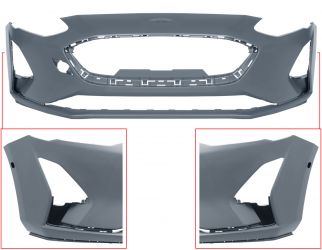 PARACHOQUES FORD FOCUS 2018-> DELANTERO / CON SENSOR / IMPRIMADO
