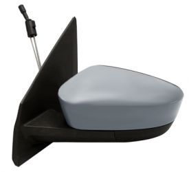 ESPEJO RETROVISOR FORD KA+ 2016-2018 MECANICO / IMPRIMADO / IZQUIERDO