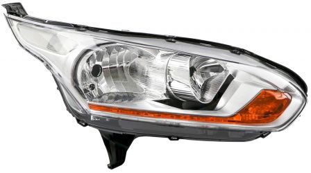 FARO FORD TOURNEO CONNECT 2014-2015 BASE CROMADA / DERECHO