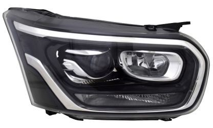 FARO DELANTERO FORD TRANSIT 2019-> BASE NEGRA / LED / XENON / DERECHO