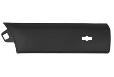 MOLDURA PUERTA FORD TRANSIT 2014-2019 DELANTERA / CON AGUJERO PILOTO / NEGRA / IZQUIERDA