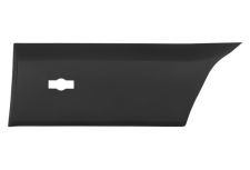 MOLDURA LATERAL FORD TRANSIT 2014-2019 TRASERA / CHASIS LARGO CON RUEDAS GEMELAS / CON AGUJERO PILOTO / NEGRA / IZQUIERDA