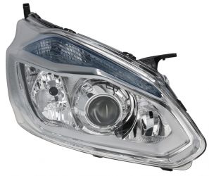 FARO FORD TRANSIT CUSTOM 2013-2018 BASE CROMADA / DERECHO