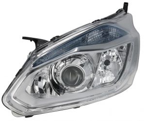 FARO FORD TRANSIT CUSTOM 2013-2018 BASE CROMADA / IZQUIERDO