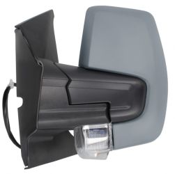 ESPEJO RETROVISOR FORD TRANSIT CUSTOM 2013-2018 ELECTRICO / TERMICO / ABATIBLE ELECTRICAMENTE / IMPRIMADO / IZQUIERDO