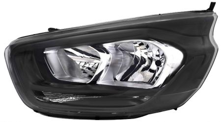 FARO FORD TRANSIT CUSTOM 2018-2023 BASE NEGRA / IZQUIERDO