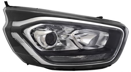 FARO FORD TRANSIT CUSTOM 2018-2023 BASE CROMADA / DERECHO