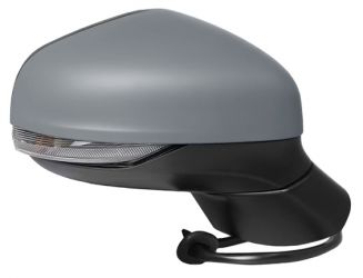 ESPEJO RETROVISOR FORD PUMA 2019-> ELECTRICO / TERMICO / PILOTO / LUZ CORTESIA / ABATIBLE ELECTRICAMENTE / LANE ASSIST / IMPRIMADO / DERECHO