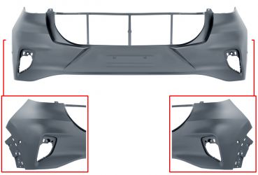 PARACHOQUES FORD PUMA 2019-> TRASERO / CON 2 SENSOR / CON PARK ASSIST / IMPRIMADO