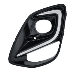 REJILLA FORD PUMA 2019-2024 PARACHOQUES DELANTERO / CON ANTINIEBLA / CON MOLDURA CROMADA / IZQUIERDA