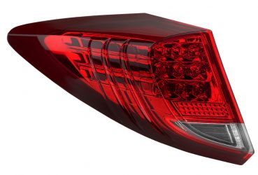 PILOTO TRASERO HONDA CIVIC 2012-2016 5 PUERTAS / FAMILIAR / EXTERIOR / BASE OSCURA / IZQUIERDO
