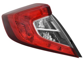 PILOTO TRASERO HONDA CIVIC 2016-2022 4 PUERTAS / EXTERIOR / IZQUIERDO