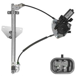 ELEVALUNAS HYUNDAI ACCENT 2000-2003 4 PUERTAS / ELECTRICO / CON MOTOR / 2 PINS / TRASERO IZQUIERDO