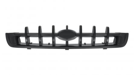 REJILLA HYUNDAI ATOS 1999-2003 FRENTE / LAMAS VERTICALES / CROMADA / GLS