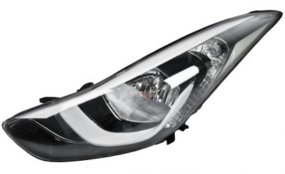 FARO HYUNDAI ELANTRA 2013-2016 BASE NEGRA / IZQUIERDO