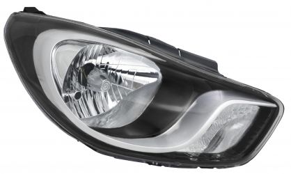 FARO HYUNDAI I10 2010-2013 BASE NEGRA / DERECHO