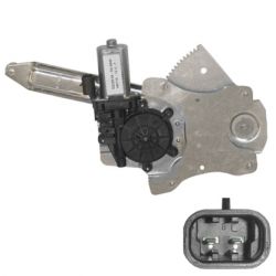 ELEVALUNAS HYUNDAI I20 2008-2012 ELECTRICO / CON MOTOR / 2 PINS / MOTOR CAMBIO MANUAL / TRASERO IZQUIERDO