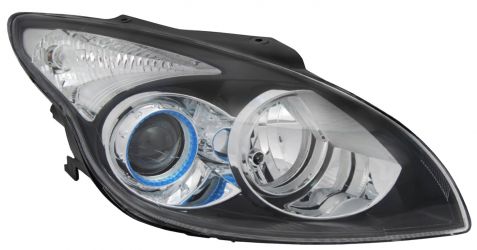 FARO HYUNDAI I30 2008-2010 BASE NEGRA / CON MOTOR / DERECHO