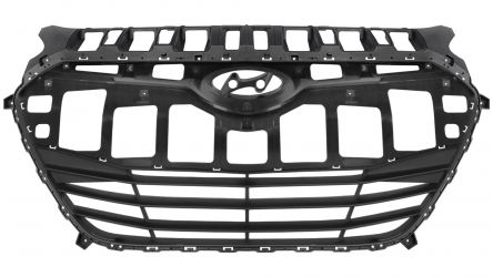 REJILLA HYUNDAI I30 2012-2016 FRENTE / NEGRA