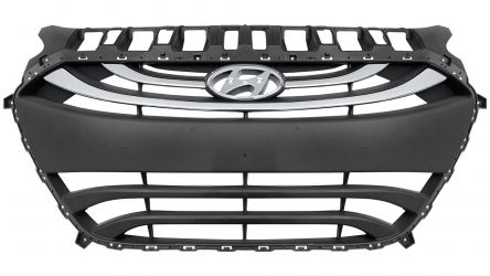 REJILLA HYUNDAI I30 2012-2016 FRENTE / CROMADA