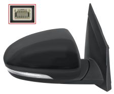 ESPEJO RETROVISOR HYUNDAI TUCSON 2015-2018 ELECTRICO / TERMICO / PILOTO INTERMITENTE / DERECHO