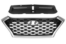 REJILLA HYUNDAI TUCSON 2018-2020 FRENTE / MODELO N-LINE / CON SOPORTE