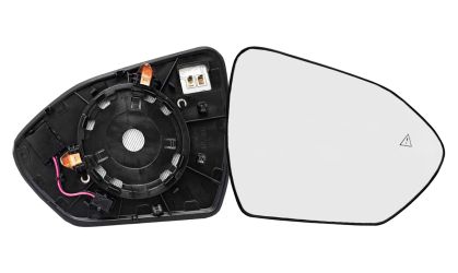 CRISTAL ESPEJO RETROVISOR HYUNDAI TUCSON 2020-> CON SOPORTE / TERMICO / SIDE ASSIST / CONVEXO / DERECHO