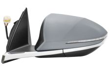 ESPEJO RETROVISOR HYUNDAI TUCSON 2020-> ELECTRICO / PERFIL CROMADO / TERMICO / PILOTO INTERMITENTE / ABATIBLE ELECTRICAMENTE / SIDE ASSIST / IMPRIMADO / IZQUIERDO