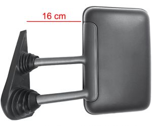 ESPEJO RETROVISOR IVECO DAILY 1995-1999 BRAZO LARGO / MANUAL / IZQUIERDO
