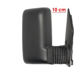 ESPEJO RETROVISOR IVECO DAILY 1999-2006 BRAZO 10cm / MANUAL / 2 CRISTALES / DERECHO