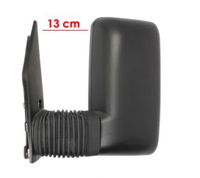 ESPEJO RETROVISOR IVECO DAILY 1999-2006 BRAZO 13cm / MANUAL / 2 CRISTALES / IZQUIERDO