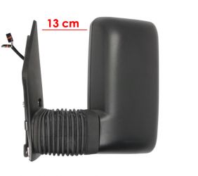 ESPEJO RETROVISOR IVECO DAILY 1999-2006 BRAZO 13cm / ELECTRICO / TERMICO / 2 CRISTALES / IZQUIERDO