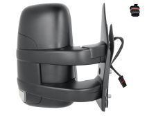 ESPEJO RETROVISOR IVECO DAILY 2006-2012 BRAZO CORTO / MANUAL / PILOTO INTERMITENTE / DERECHO