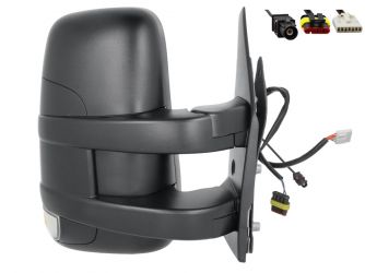 ESPEJO RETROVISOR IVECO DAILY 2012-2014 BRAZO CORTO / ELECTRICO / TERMICO / PILOTO / ANTENA / DERECHO