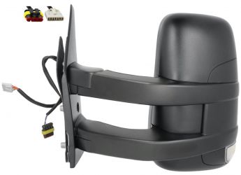 ESPEJO RETROVISOR IVECO DAILY 2012-2014 BRAZO LARGO / ELECTRICO / TERMICO / PILOTO / SONDA / IZQUIERDO