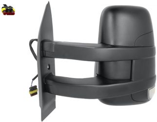 ESPEJO RETROVISOR IVECO DAILY 2014-2019 BRAZO LARGO / MANUAL / PILOTO / IZQUIERDO