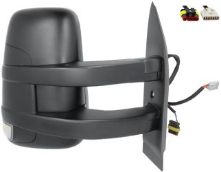 ESPEJO RETROVISOR IVECO DAILY 2014-2019 BRAZO LARGO / ELECTRICO / TERMICO / PILOTO / DERECHO