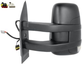 ESPEJO RETROVISOR IVECO DAILY 2014-2019 BRAZO LARGO / ELECTRICO / TERMICO / PILOTO / SONDA / IZQUIERDO