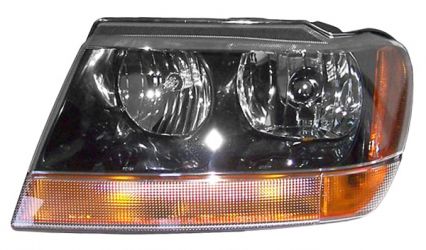 FARO JEEP GRAND CHEROKEE 1999-2002 MODELO LAREDO / IZQUIERDO
