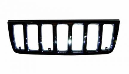 REJILLA JEEP GRAND CHEROKEE 1999-2002 FRENTE / EXTERNA / CROMADA