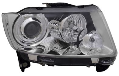 FARO DELANTERO JEEP COMPASS 2011-2017 BASE CROMADA / DERECHO