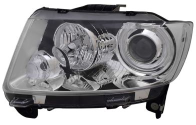 FARO DELANTERO JEEP COMPASS 2011-2017 BASE CROMADA / IZQUIERDO