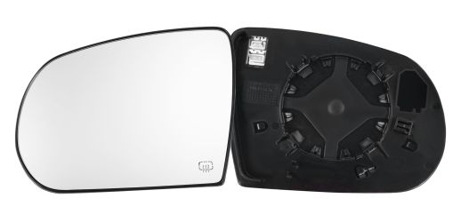 CRISTAL ESPEJO RETROVISOR JEEP COMPASS 2021-2025 CON SOPORTE / TERMICO / CONVEXO / IZQUIERDO