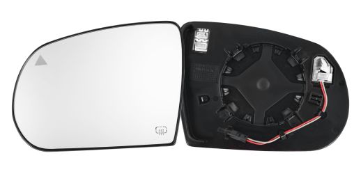 CRISTAL ESPEJO RETROVISOR JEEP COMPASS 2021-2025 CON SOPORTE / TERMICO / SIDE ASSIST / CONVEXO / IZQUIERDO