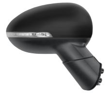 ESPEJO RETROVISOR KIA RIO 2011-2014 ELECTRICO / TERMICO / PILOTO INTERMITENTE / ABATIBLE ELECTRICAMENTE / NEGRO GLOSSY / DERECHO