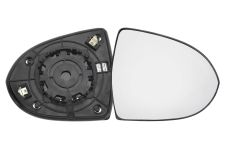 CRISTAL ESPEJO RETROVISOR KIA SPORTAGE 2010-2016 CON SOPORTE / TERMICO / CONVEXO / IZQUIERDO